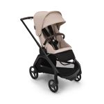 Bugaboo Dragonfly Ultimate Cybex Cloud T Travel System Bundle - Black/Desert Taupe