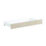 Babymore Veni Cot Bed with Drawer - Oak