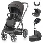 BabyStyle Oyster 3 City Grey Essential 5 Piece Maxi Cosi Marble Bundle - Pepper