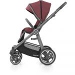 BabyStyle Oyster 3 City Grey Stroller - Berry Red
