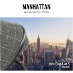 BabyStyle Oyster 3 City Grey Luxury 7 Piece Maxi Cosi Marble Bundle - Manhattan
