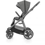 BabyStyle Oyster 3 City Grey Stroller and Carrycot - Mercury