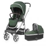 BabyStyle Oyster 3 Mirror Stroller and Carrycot - Alpine Green