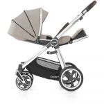BabyStyle Oyster 3 Mirror Stroller and Carrycot - Pebble