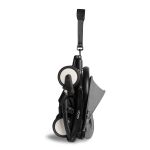 BABYZEN YOYO² Complete Stroller with Bassinet - Grey on Black Frame