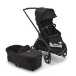 Bugaboo Dragonfly Travel System with Maxi-Cosi Pebble 360 - Black/Midnight Black