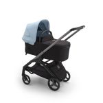 Bugaboo Dragonfly Travel System with Cybex Cloud T - Graphite/Midnight Black/Skyline Blue