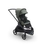 Bugaboo Dragonfly Ultimate Turtle Air 360 Travel System Bundle - Black/Forest Green