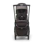 Bugaboo Dragonfly Travel System with Cybex Cloud T + Rotating Isofix Base - Graphite/Grey Melange