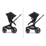 Bugaboo Fox 5 Ultimate Maxi-Cosi Pebble 360 Travel System Bundle - Black/Forest Green