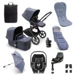 Bugaboo Fox 5 Ultimate Travel System Bundle with Maxi-Cosi Pebble 360 + Rotating Base