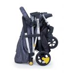 Cosatto Woosh Double Stroller and Footmuff Bundle - Fika Forest