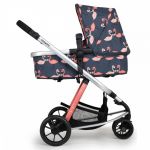 Cosatto Giggle 2 in 1 i-Size Car Seat Bundle - Pretty Flamingo
