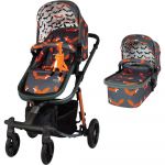 Cosatto Giggle Quad Car Seat and i-Size Base Bundle - Charcoal Mister Fox
