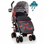 Cosatto Supa 3 Stroller with Footmuff - Charcoal Mister Fox