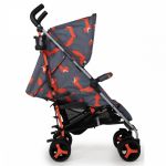 Cosatto Supa 3 Stroller with Footmuff - Charcoal Mister Fox