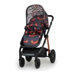 Cosatto Wow 2 Acorn i-Size Car Seat and Base Bundle - Charcoal Mister Fox