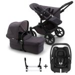 Bugaboo Donkey 5 Mono Complete Travel System with Maxi-Cosi Cabriofix iSize