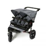 Out 'n' About Nipper 360 V4 Double Pushchair - Steel Grey