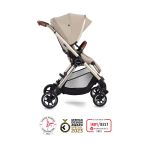 Silver Cross Dune + First Bed Folding Carrycot + Ultimate Pack + Motion All Size - Stone