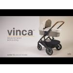 Joie Signature vinca™ | Height Adjustable 4in1 Pram Paired with the Ramble™ XL Carry Cot