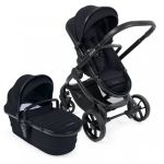 iCandy Peach 7 Travel System Bundle with Cocoon i-Size Car Seat & Base - Black Edition