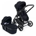 iCandy Peach 7 Travel System Bundle with Maxi-Cosi Pebble 360 & Base - Black Edition