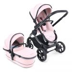 iCandy Peach 7 Travel System Bundle with Cybex Cloud T & Base - Blush