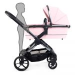 iCandy Peach 7 Travel System Bundle with Cocoon i-Size Car Seat & Base - Blush