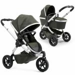 iCandy Peach All-Terrain Pushchair & Carrycot with Cybex Cloud Z - Forest
