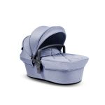 iCandy Orange Double Pushchair and Carrycot - Phantom/Mist Blue Marl