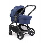 iCandy Orange Double Pushchair and Carrycot - Phantom / Royal Blue Marl