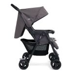  Joie Aire Twin Stroller with Two Footmuffs - Dark Pewter