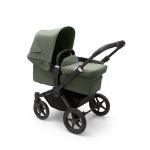 Bugaboo Donkey 5 Mono with Maxi-Cosi Cabriofix iSize Travel System - Black/Forest Green