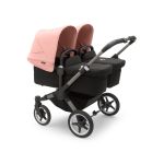 Bugaboo Donkey 5 Twin Pushchair - Morning Pink Canopy
