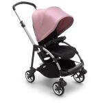 Bugaboo Bee 6 Stroller with Soft Pink Sun Canopy