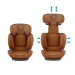 Maxi-Cosi RodiFix AirProtect Group 2/3 IsoFix Car Seat - Authentic Cognac