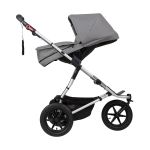 Mountain Buggy Urban Jungle, Terrain & +One Carrycot Plus - Silver 