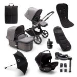 Bugaboo Fox 5 Ultimate Travel System Bundle with Turtle Air + Rotating Base