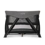 Nuna SENA Aire Travel Cot with Zip On Bassinet - Charcoal