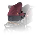 Out n About Nipper V5 Double Carrycot - Brambleberry Red