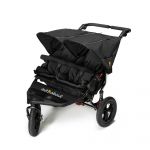 Out 'n' About Nipper 360 V4 Double Pushchair - Raven Black