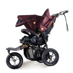Out n About Nipper V5 Double Pushchair - Brambleberry Red
