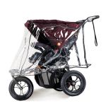 Out n About Nipper V5 Double Pushchair - Brambleberry Red