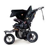 Out n About Nipper V5 Double Pushchair + Two Carrycots - Forest Black