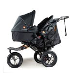 Out n About Nipper V5 Double Newborn and Toddler Starter Bundle - Forest Black