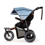 Out 'n' About Nipper V5 Single Travel System with Cybex Cloud T + Rotating Base - Rocksalt Grey