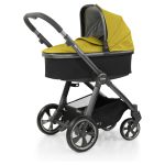 BabyStyle Oyster 3 City Grey Stroller and Carrycot - Mustard