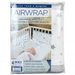 Airwrap 4 Sided Cot Protector - Silver Star