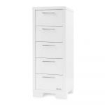 Babystyle Tall Boy Chest of Drawers - Aspen